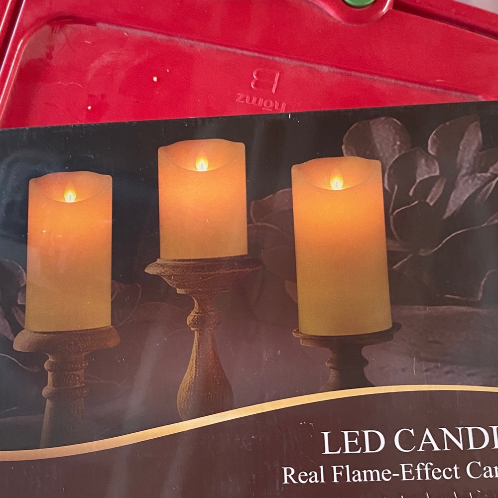 LED Flameless Candles Set with remote